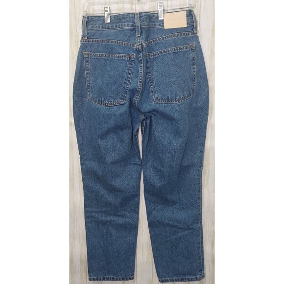 Everlane The Curvy 90s Cheeky Straight Jean High-Rise Organic Cotton 30 Ankle - Picture 2 of 9